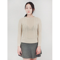 Sweater cuello redondo