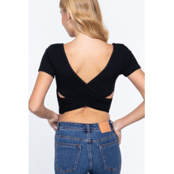 Crop top sin costuras