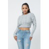 Sweater de punto corto