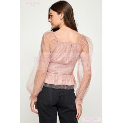 Blusa en peplum